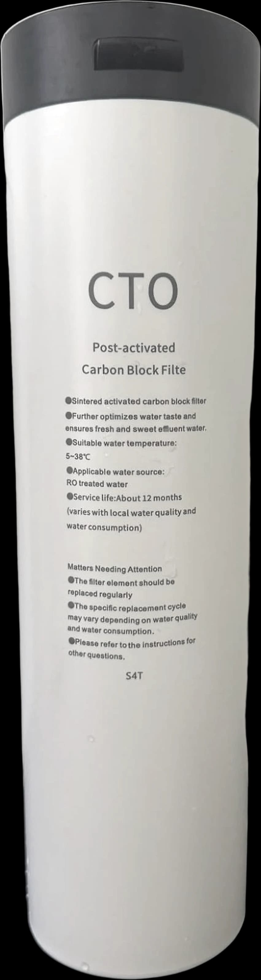 Actief koolstof filter: CTO-filter (koolstofblok) voor het Water-zuivering osmosesysteem